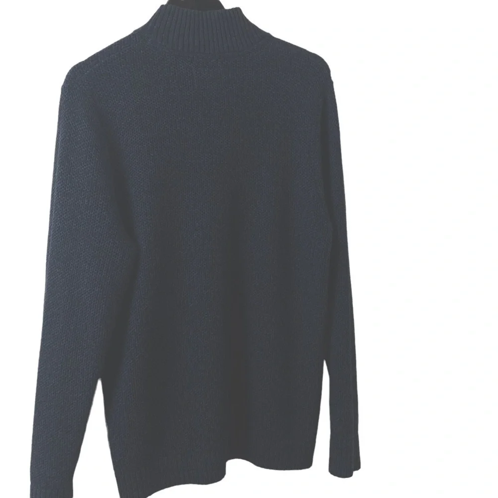 Men Sweater by An Original Flag & Anthem Dry Goods Supply Navy Blue. Sz M.